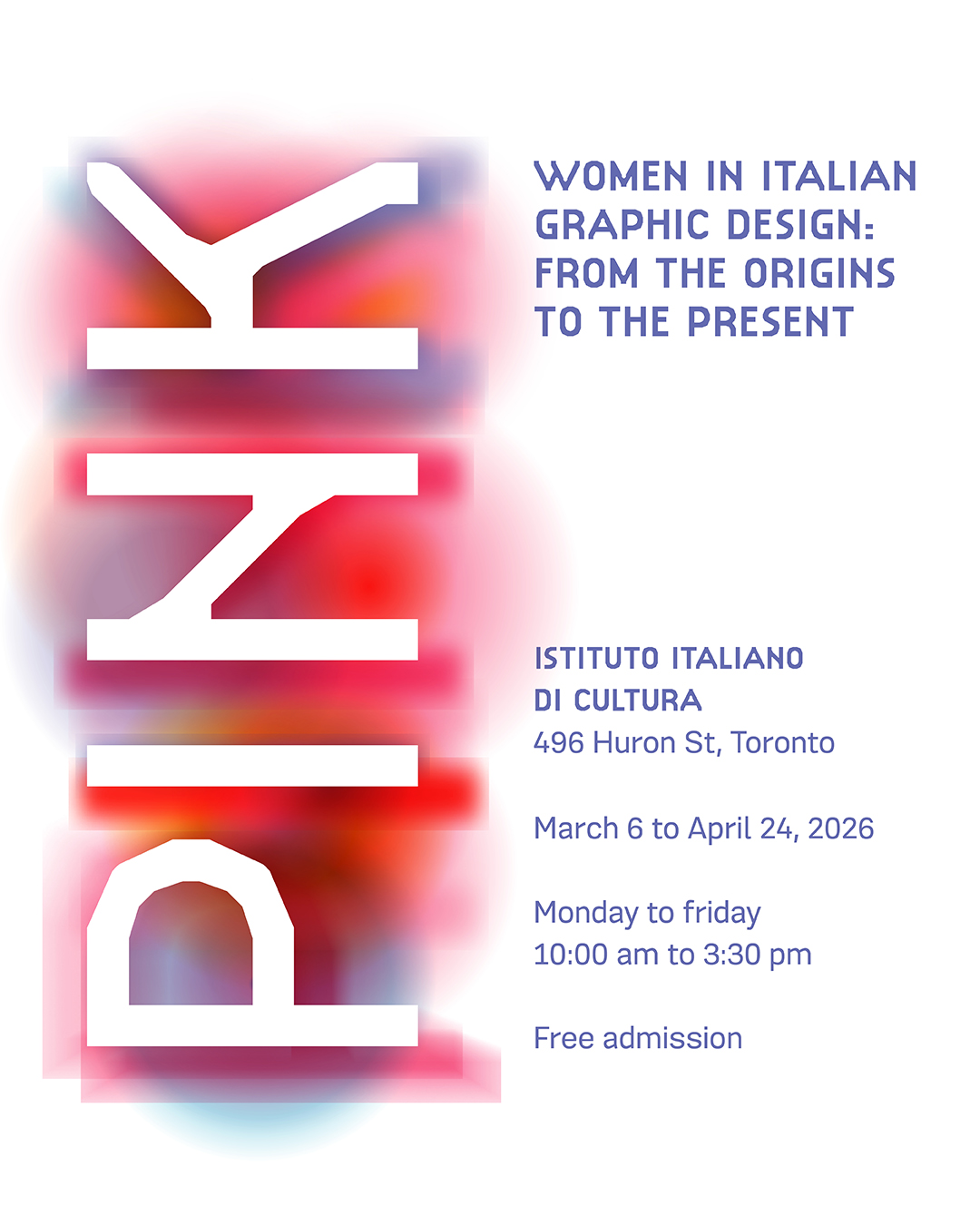 Mostra | PINK. Donne del progetto grafico italiano. Dalle origini alla contemporaneità.